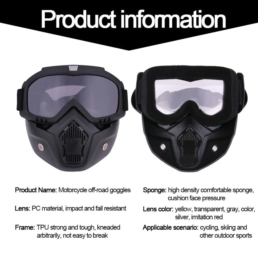 Dustproof Motocross Glasses