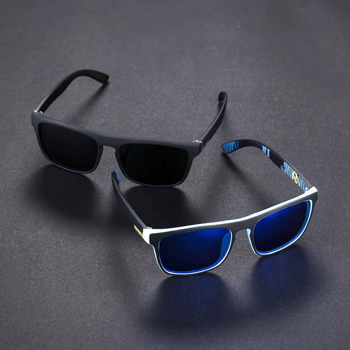 2pcs Square Polarized