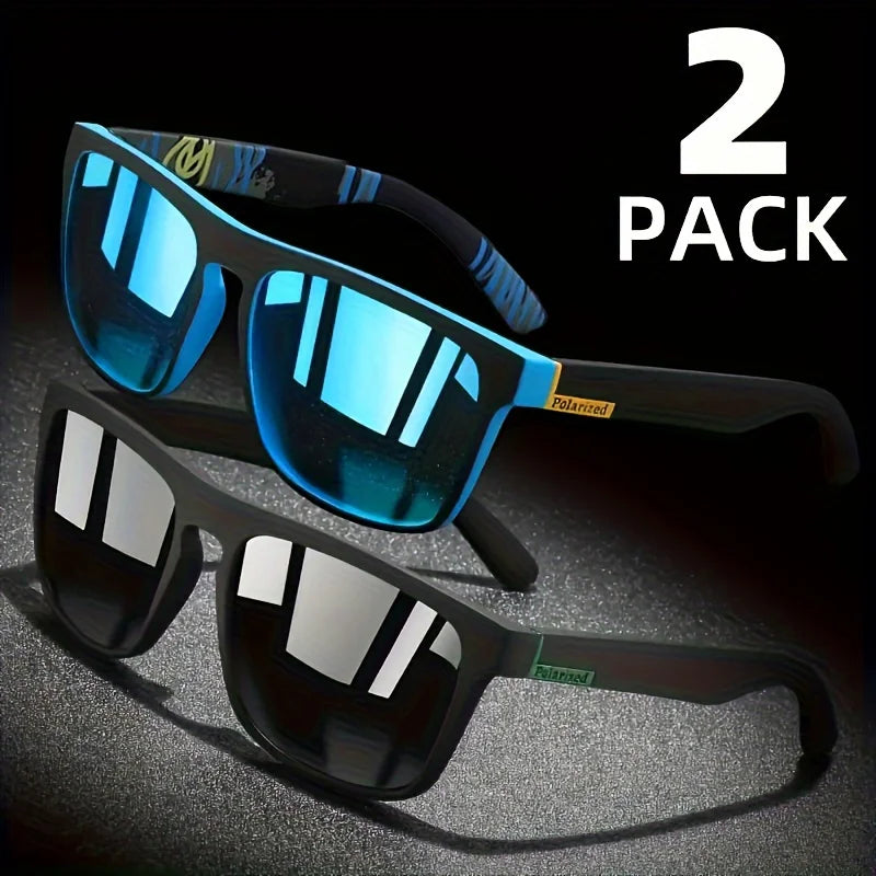 2pcs Square Polarized