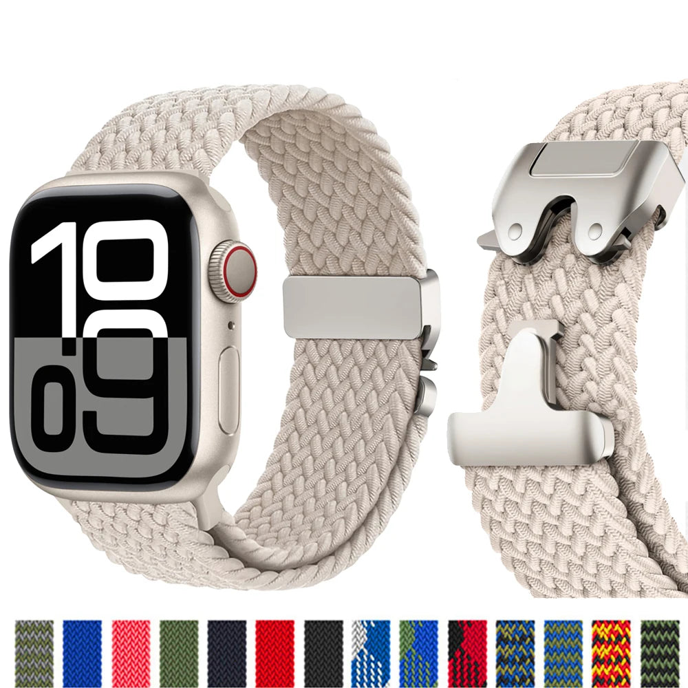 Braided Band For Apple Watch